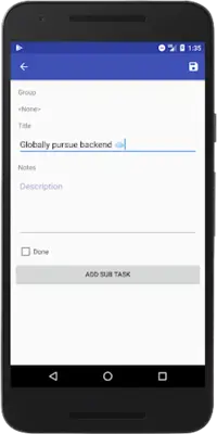 ToDo Keeper android App screenshot 2