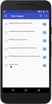 ToDo Keeper android App screenshot 3